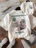 Marrakech Marocco T-shirt Divertente Vintage Viaggio Marocco Grafica Deserto Palma Unisex Harajuku Estetica Larga Estate Top Bianchi Maglietta