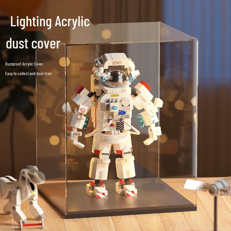LEGO-Compatible Space China Astronaut Micro-Building Blocks Model Toy