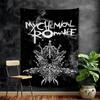 My CChemical RRomance Band Hanging Bohemian Tapestry Hanging Tarot Hippie Wall Rugs Dorm Japanese Tapestry