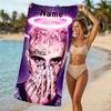 Customizable personalized beach towels Lil Peep themed designs.Suitable for the beach, yoga, sports;ideal as beach accessories