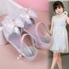 Princess Crystal Sandals, Summer Fashion Shoes for Middle Big Girls