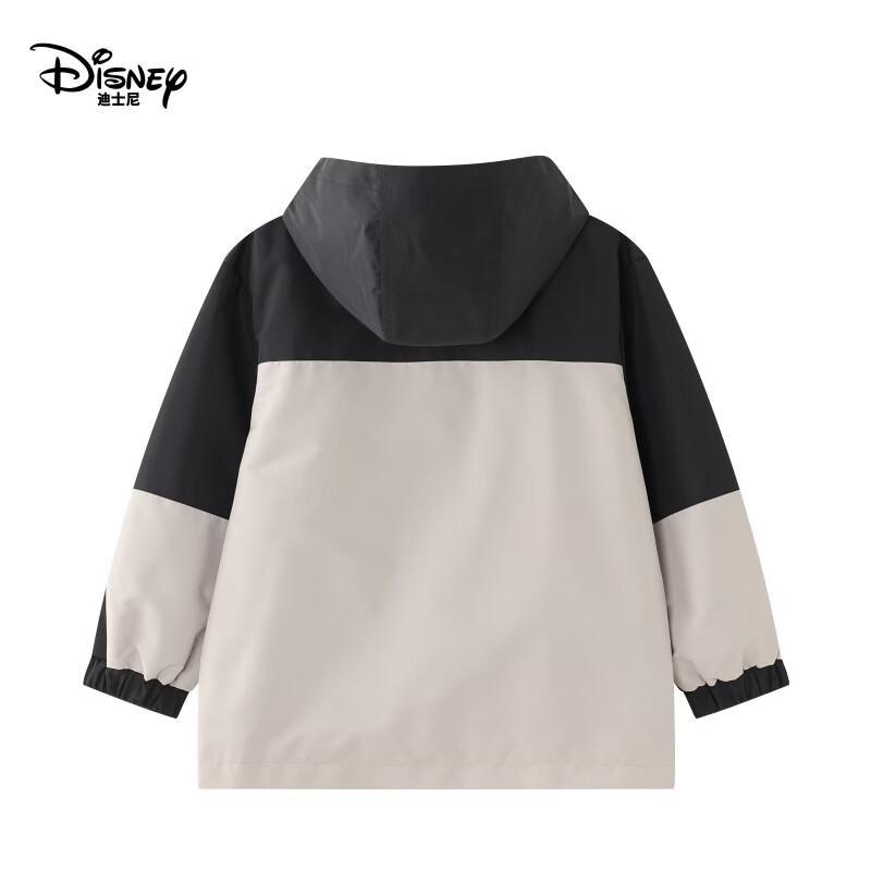 Disney Kids' Color Block Waterproof Hooded Windbreaker
