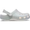 Crocs Classic Iridescent Glitter Clog Toddler White 210985 100
