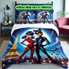 Marienkäfer Bettwäsche-Set - Ohne Füllung & Decke, Leicht, Maschinenwaschbar, Anime-Stil Gaming Bettwäsche-Set
