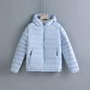 Daily commuting light and thin hooded short cotton clothes women's portable storage girls winter warm women's jacket