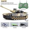Rechargeable Action Remote Control Tank Car for Kids with Firing Cannon Model