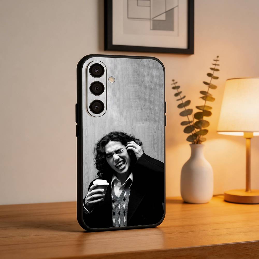 C-Conan Gray Singer Phone Case For Samsung A73,72,71,53,52,51,22,91,80, Soft Black Cover Samsung a53 5g