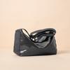 Fashionable Top Layer Crystal Tire Leather With Waterproof Cloth Underarm Hobo Bag Versatile Single Shoulder Crossbody