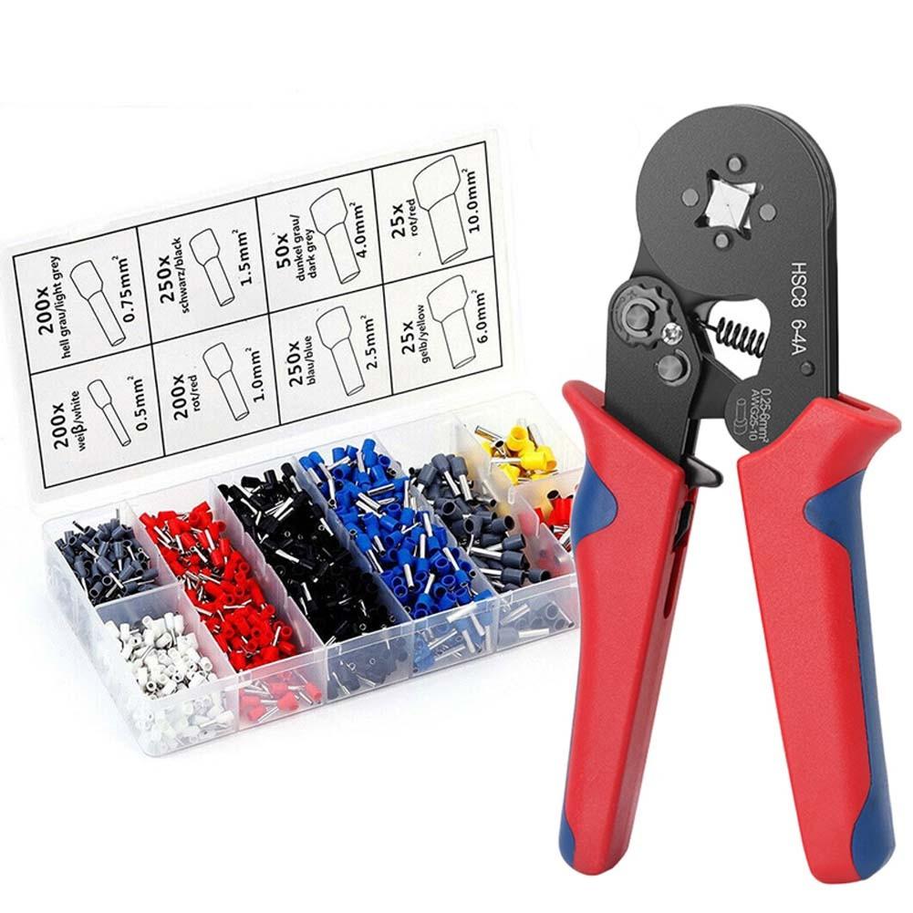 ABS Metal Construction Ferrule Crimper Crimper Plier PVC Insulation