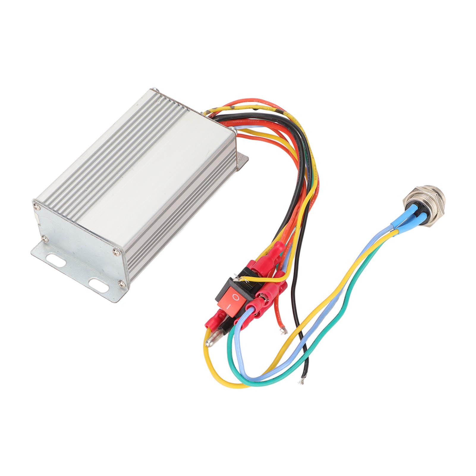 Brushless Controller Aluminium Alloy Electric Bike Brushless Motor Controller for Electric Bicycle Scooter 36V‑48V