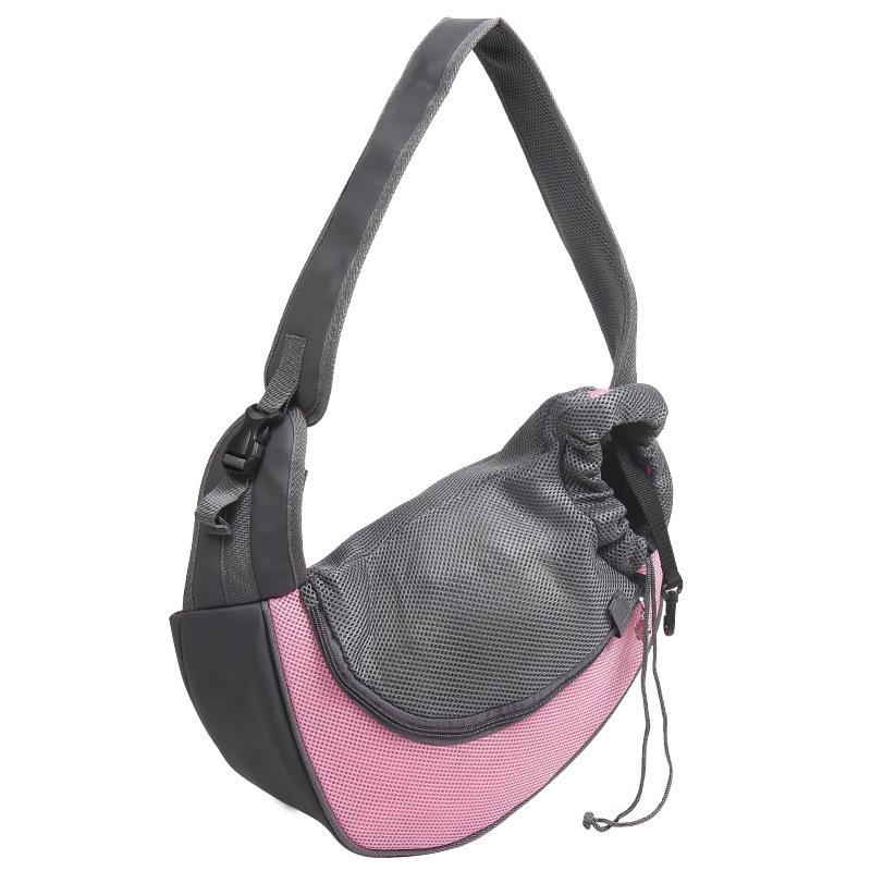 Breathable Crossbody Pet Carrier Bag for Cats and Dogs