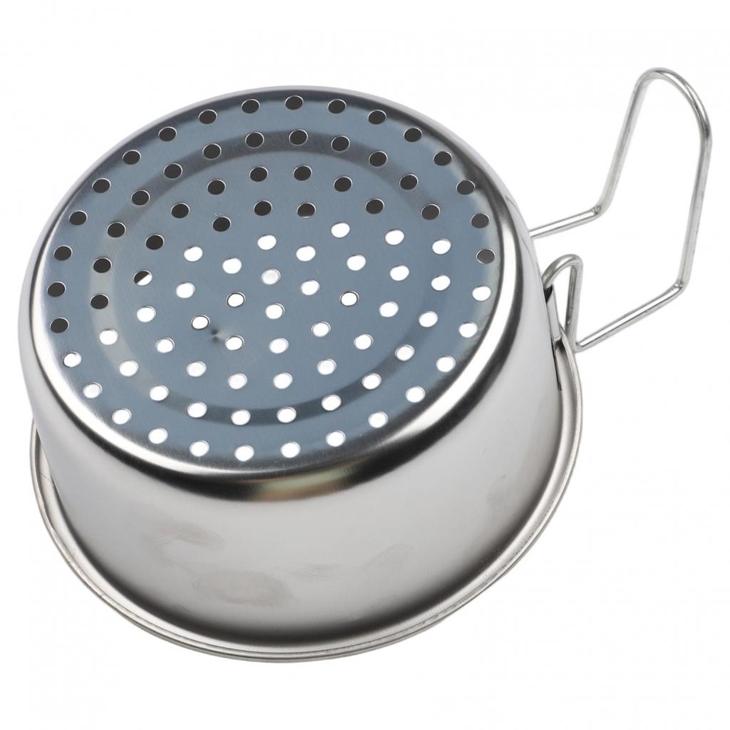 Stainless Steel Drain Basket for Kitchen Sink and Vegetable Washing Tasks