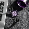 New Square-Faced Women'S Quartz Watch, Stainless Steel Strap, High-End Feel, Simple And Stylish Quartz Watch For Students.