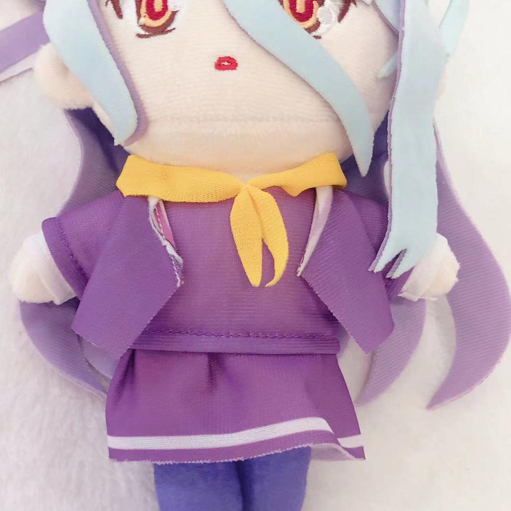 NO GAME NO LIFE Plush Toy Lolita Cosplay Stuffed Dolls Shiro Violet Evergarden Plushie Figures Pillow Birthday Christmas Gifts