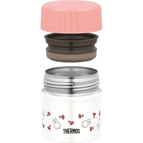 Thermos Vacuum Insulated Soup Jar, 300ml, Miffy Design, Light Pink (JBU-301B LP)