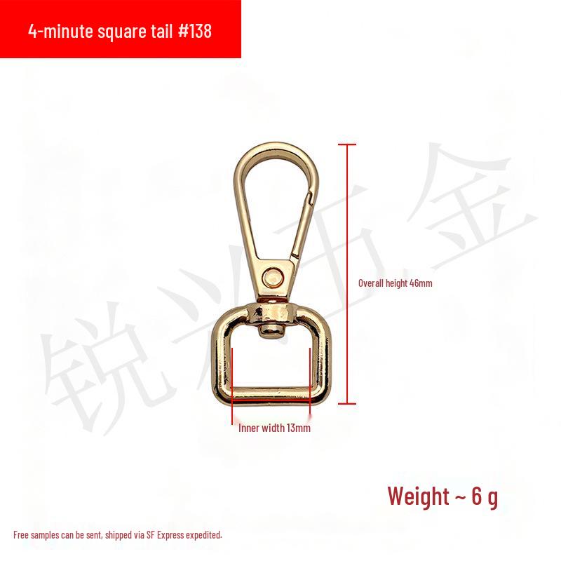 Zinc Alloy Metal Dog Leash Buckle and Luggage Strap Hook