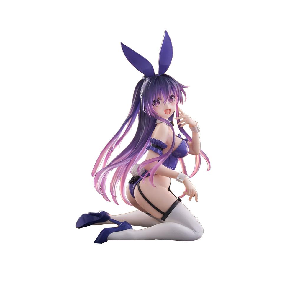 13CM Anime DATE A LIVE Figure Yatogami Tohka Bunny Girl Kneeling Anime Model Toys Gifts Collection Decoration Ornaments PVC