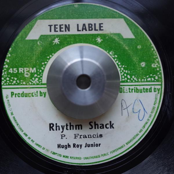 

7-дюймовая пластинка UROY JUNIOR Rhythm Shack NONE Teen Lable Ямайка Регги Ска Даб Б/у