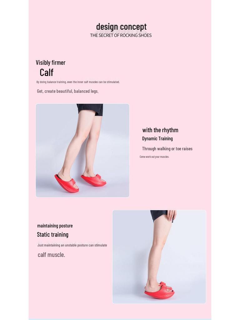 Scarpe Basculanti EVA Taglie Forti per Stretching Yoga e Pilates