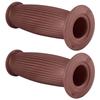 KIMISS 1 Pair 1in/25mm Universal Handlebar Grips, Left & Right Comfortable Motorcycle Vintage Style