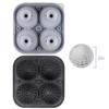 Large Square Silicone Ice Cube Tray with Funnel, 3D Big Ice Mold for Whiskey, Brandy, Cocktail & Bourbon, Men’s Gift Idea