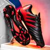 Professional Men Ankle Football Boots Outdoor Grass Cleats Unisex Soccer Shoes Long Spikes Tf Football Shoes Chuteira Society