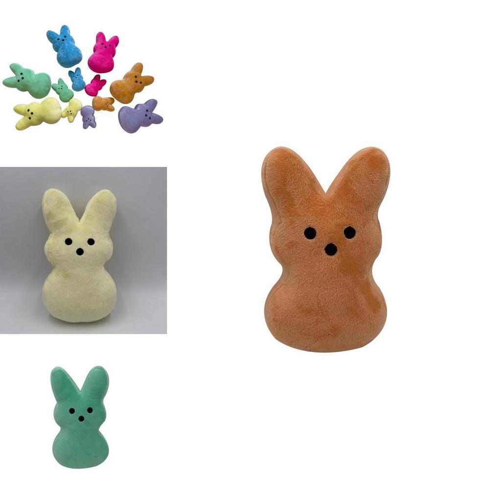 Plush Easter Bunny Peeps Just Born Soft Stuffed Marshmallow Toy Gift For Kids