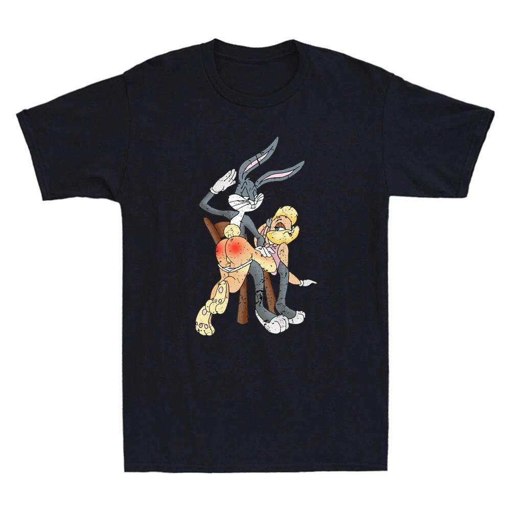 Funny Bunny Rabbit Cartoon Spoof Gift Vintage T-Shirt BESTSELLER S