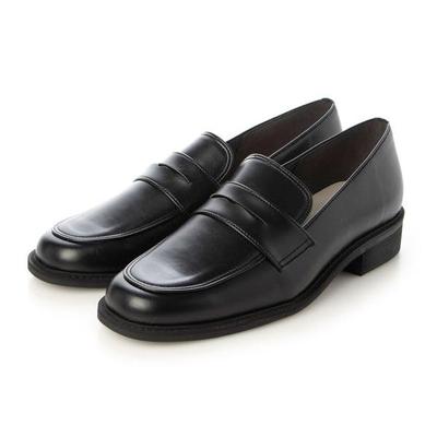 ING Size IGAG32090 Kadın Loafer Ayakkabı, Siyah, 22.5cm,