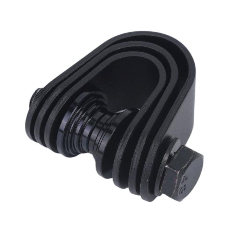 Aluminum Motorcycle Hinge Peg Pair with Support Platform for Daily Road Use Garage Service and Parking Control
