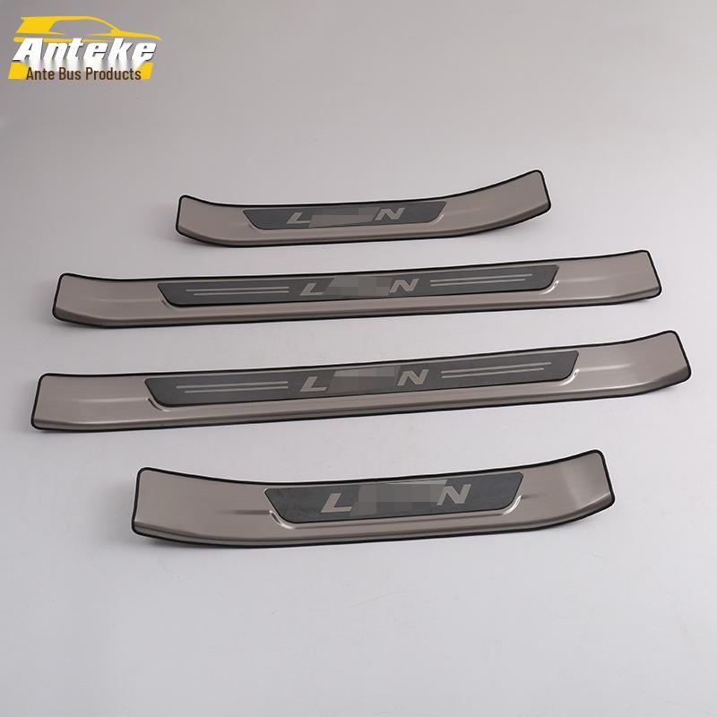 Corolla 2019 Welcome Pedal Anti-Scratch Sill Plate Trim Sticker Accessory