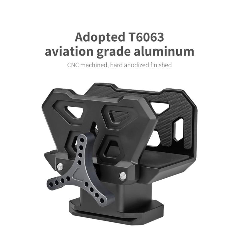 Professional Aluminum Rifles Saddles Clip Adapter Installation QR Board for Hunting Shoots Outdoor Photography