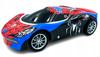 Samochód Sportowy Spiderman Zdalnie Sterowany Auto Na Pilota R/C Światła