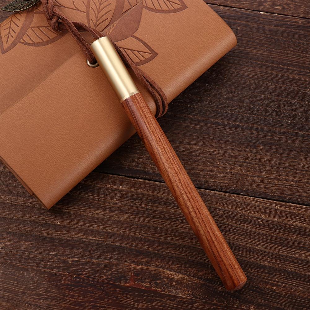Sign Pen Ballpoint Writing Tools Wood Rollerball Pen Metal Gel Pen Roller Ball Pen Brass Pen