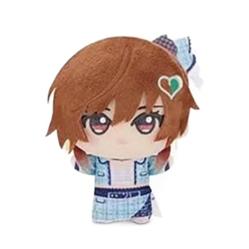 10cm School Idol Master Plush Cartoon Anime Plushie Ume Hanami Hiro Shinosawa Stuffed Figure Model Room Decor Toys Doll Kid Gift