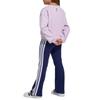 adidas X Disney Collaboration Casual Sports Set Frozen Round Neck High Waist Fitted 2 Piece Kids Sets JZ3579