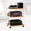 Supporto Moderno Amplificatore Multi-Livello Rack Attrezzatura Audio Mobile Supporto Sistema Audio Speaker Organizer Salvaspazio