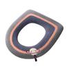 Home Thickened Toilet Seat Pad Four Seasons Universal Winter WC Seat Cover with Handle Washable Cartoon Toilet Mats Rim Cushion