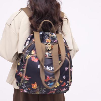 Sac Tote en Nylon Motif Fleurs Sauvages Bohèmes Graphismes Rétro Sac Shopper Réutilisable pour Dames Sacs à Main et... Plus