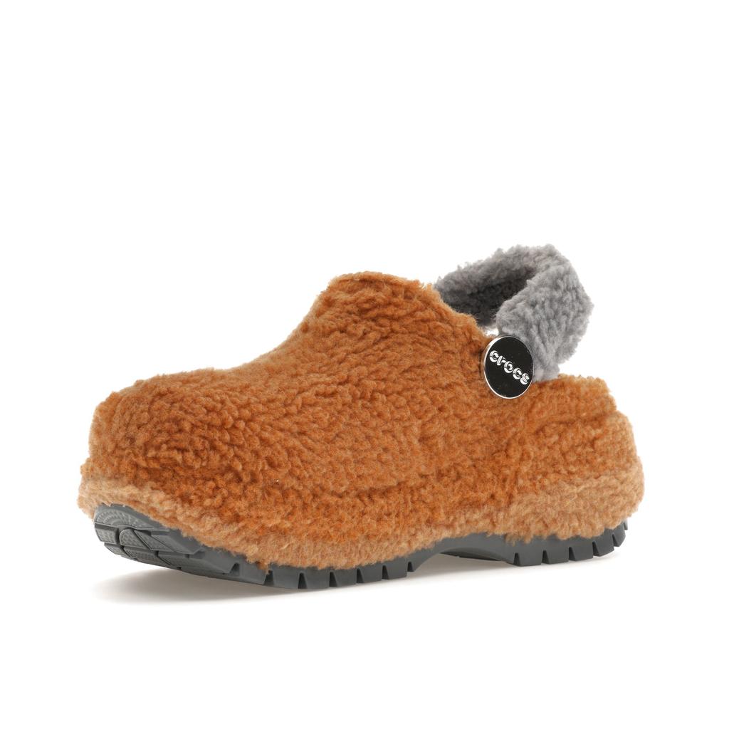Crocs Lil Nas X x Mega Crush Clog Hnědé Sherpa Unisex Tenisky 209508-088