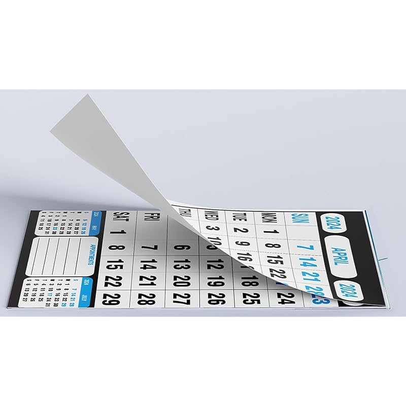 

AccuPrints 12 Leaf Single Side 2023, 14 by 20 inch Offices Wall Calendar Large Dates with Space for Marks/Notes, Paper 8 14 x 20