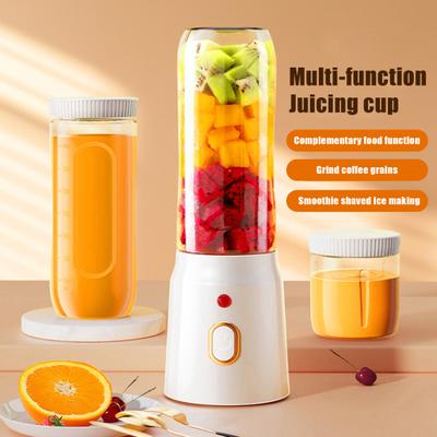 450ML Electric Portable Agitator USB Rechargeable Juicer High Speed Sharp Blade Design Wireless Agitator Juice Extractor