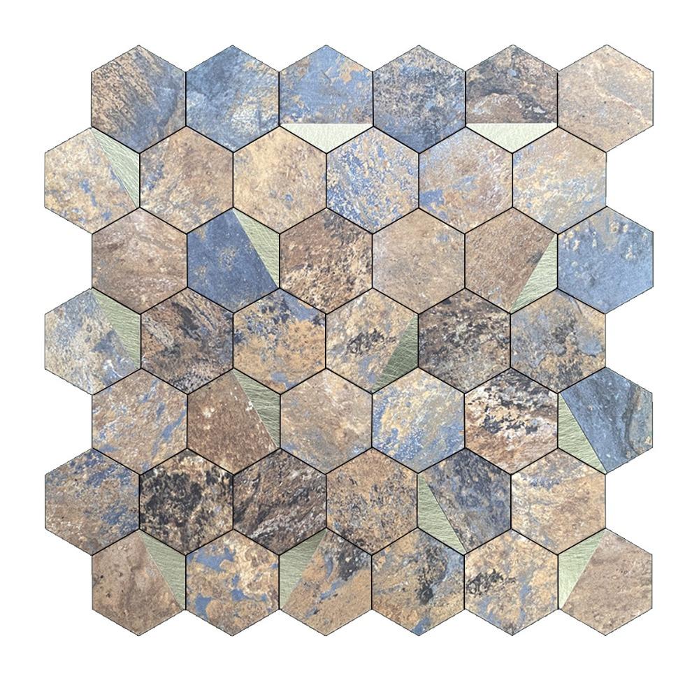 Self-adhesive 3D Stereo Wall Stickers Waterproof Brick Design Backsplash Wall Decals Moisture-proof Oil Proof