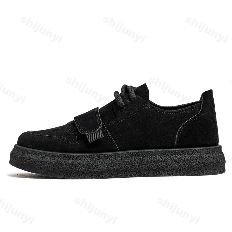 Fashion Men's Retro Casual Shoes 2025 Spring New Fashion Trend Versatile Comfortable Thick Sole Sport Low Top Non slip Platform sneakers