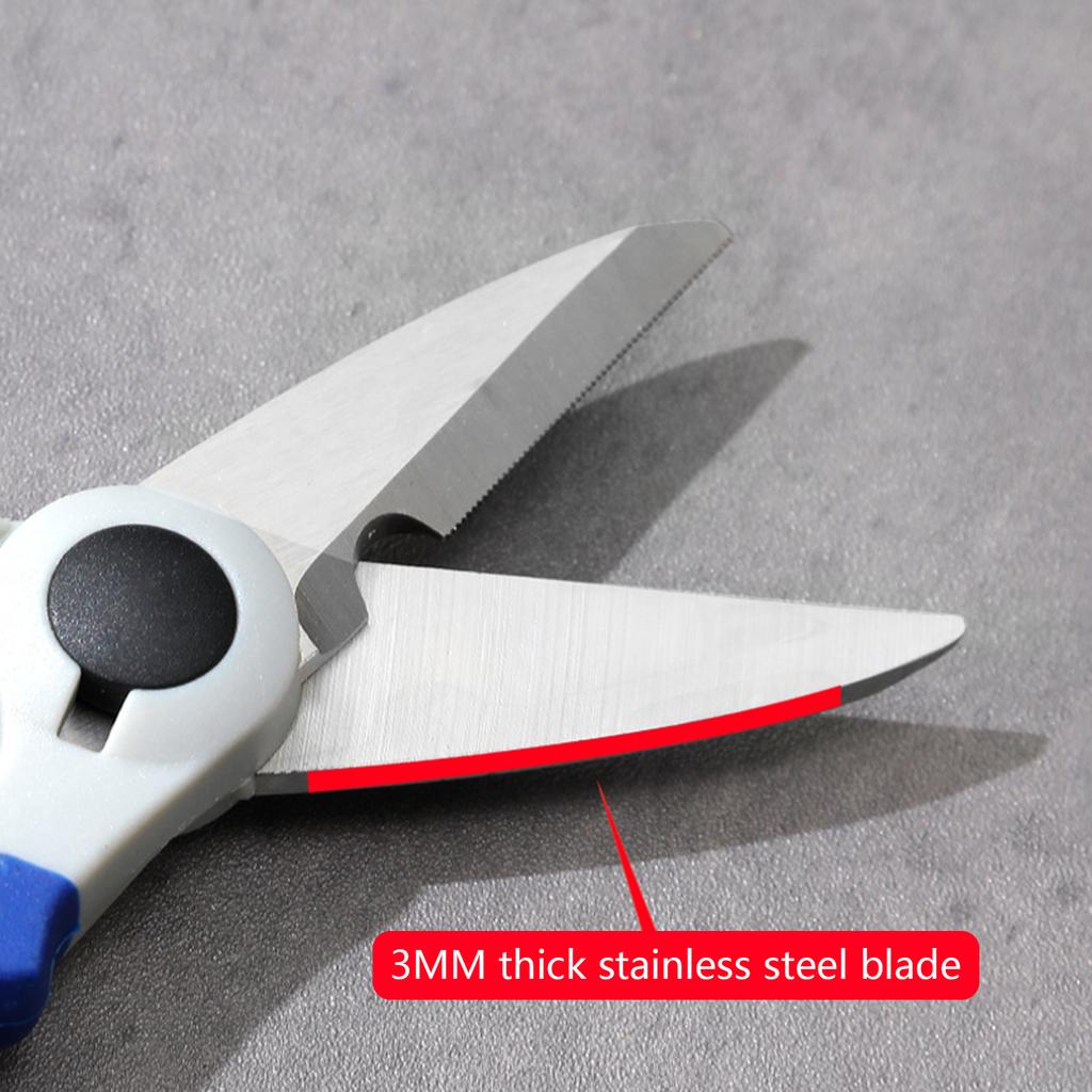 Stainless Steel High Power Fishing Line Scissors Heavy Duty Marine Grade Rust Resistant for Anglers Fishing Gear Tool