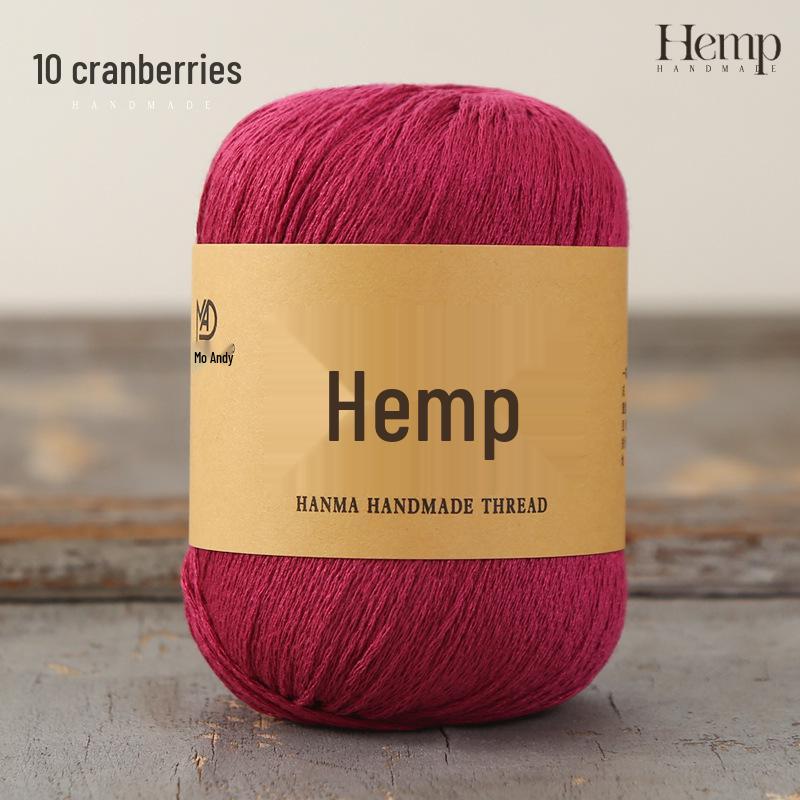 Tencel Wool Linen Hemp Lace Yarn: Silk Cotton for Handmade Summer Knitting & Crochet Projects - Perfect for Scarves & Sweaters.