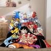 Anime One Piece Luxury Flannel Lightweight Blanket Home Decor Sofa Bed Travel Cover Family Gift LXR137