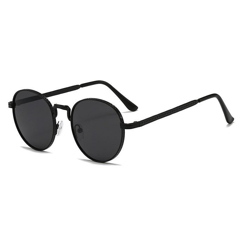Retro Punk Sunglasses Men and Women Trendy Hip Hop Disco Jumping Oval Sun Glasses