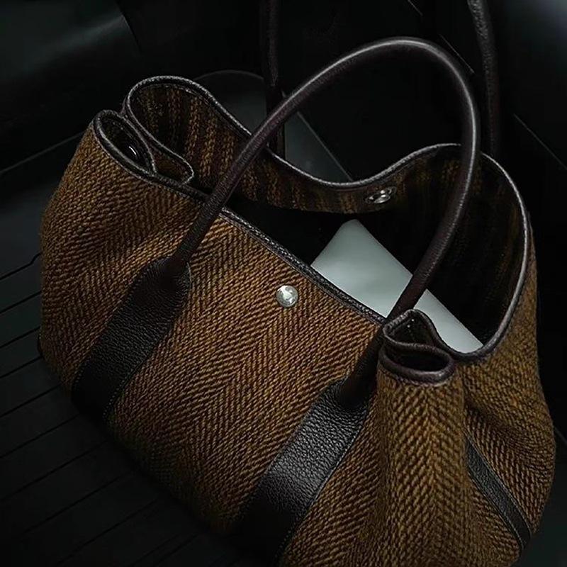 Tote Bag Women'S Bag Commuter Canvas Bag Shoulder Bag Large Capacity Handbag Luggage