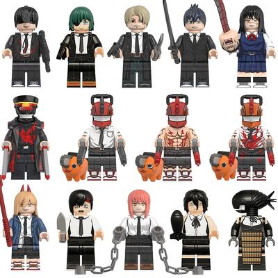 Collection of Chainsaw Man Third-party Assembly Toys